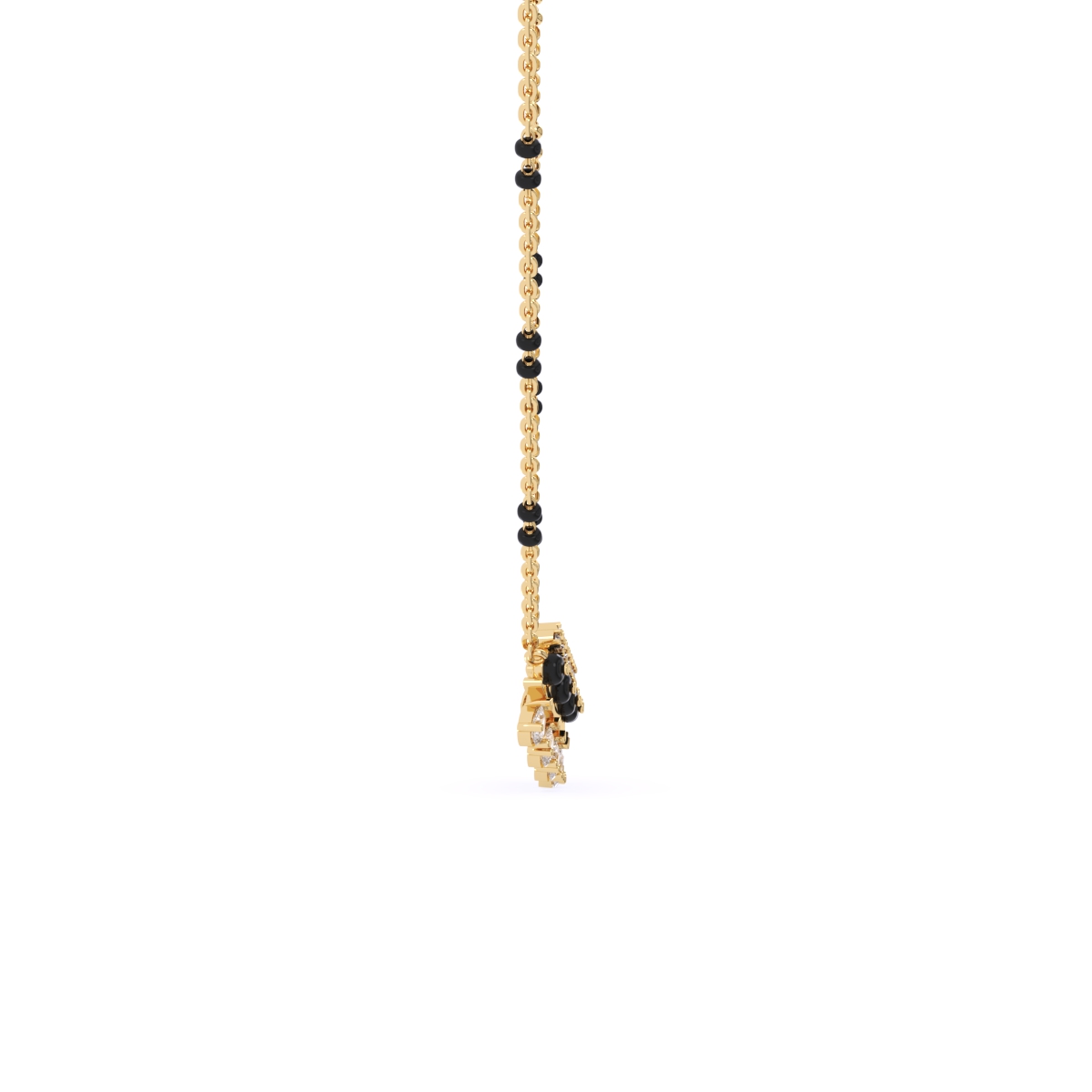 Stylish Cluster Lab Grown Mangalsutra